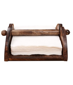 Soporte de madera para granja, servilletero para mesas de cocina, cena, mesas de Picnic, servilletero, Vintage primitivo - Product Image 5