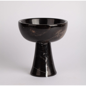 Cuenco de pétalos de loto de mármol blanco moderno tallado a mano, centro de mesa decorativo elegante pulido para bodas, decoración del hogar, venta al por mayor - Product Image 5