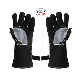 Latest Design OEM Service Leather <b>Welder</b> Gloves New Arrival Hot Selling Leather <b>Welder</b> Gloves - Product Image 2