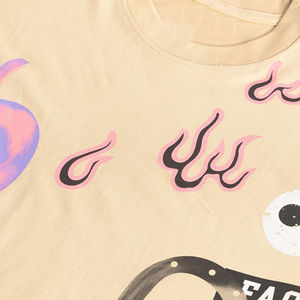 เสื้อยืดผู้ชายคุณภาพสูง MOQ ต่ำ แบรนด์สั่งทำ ผ้าฝ้าย 100% คอวี แขนสั้น ผ้าถักเรียบ แต่งขอบตัดกัน รับผลิตแบบ OEM ขายส่ง สำหรับงานที่เป็นทางการ - Product Image 3