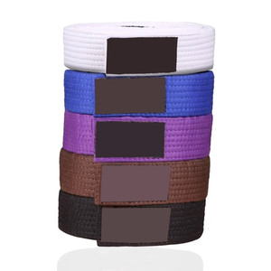 Pour adulte haute qualité coton tissu Jiu-Jitsu ceinture léger Durable meilleur fournisseur nouvelle conception OEM Service Arts martiaux - Product Image 1