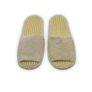 Sisal Foot Massage <b>Slippers</b> Customized Logo 100% Natural Cotton Terry Foot Massage <b>Slippers</b> At Best Price - Product Image 2