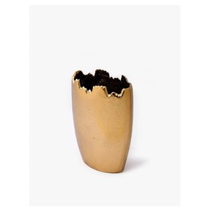 High Demand Customized Elegant Wide Aluminum Gold Flower <b>Vase</b> Wholesale Exporter Custom <b>Metal</b> <b>Vase</b> For Occasions Wedding - Product Image 4