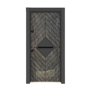 Moderno Mueble Exterior Comercial de Acero Inoxidable y Madera con Acabado Manual para Prevención de Incendios en Almacenes, Apartamentos, Hoteles y Villas en México - Product Image 2