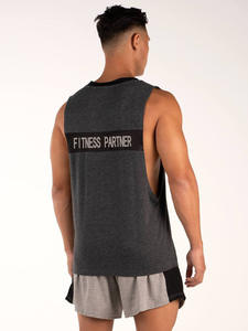 เสื้อกล้ามสำหรับผู้ชายเสื้อแขนกุดเนื้อนุ่มดีไซน์ว่างเปล่า - Product Image 4