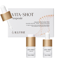 Serum Perawatan Kulit Alpha Arbutin, Ampul Cair Pencerah dengan Vitamin C Terstabilisasi untuk Meningkatkan Kecerahan Wajah, Penggunaan 2 Minggu