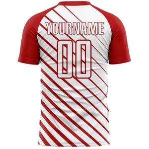 Maillots de football personnalisés pour hommes Nouveaux ensembles d'uniformes d'entraînement pour adultes Tenue de football d'équipe de club personnalisée Design personnalisé de haute qualité - Product Image 5