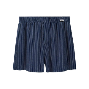 Vente en gros de sous-vêtements en coton à taille élastique pour hommes, caleçon respirant et confortable à carreaux, caleçon tissé pour hommes - Product Image 5