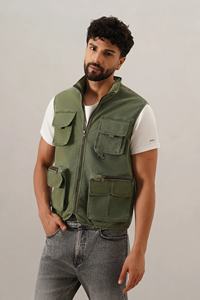 Veste de sécurité haute visibilité pour homme, certifiée CE, en polyester orange/bleu marine, imperméable, réfléchissante, pour l'exploitation minière, collection automne – Offre spéciale - Product Image 5