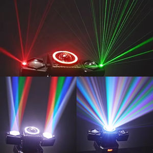 Toptan <span class=keywords><strong>LED</strong></span> RGBW DMX ses kontrolü sahne lazer etkisi disko işık için parti Bar DJ disko KTV arı göz etkisi işık - Product Image 4