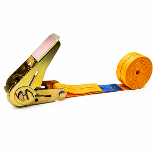 Correas de Amarre Resistentes de 25 mm con Gancho en J, Amarres Efectivos para Carga, Cinturón de Poliéster, Material de Acero y PP para Transporte - Product Image 6
