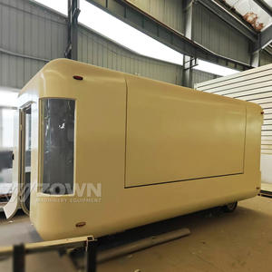 Nouveau design de remorque de camion de nourriture de haute qualité chariot de nourriture abordable remorque 4 roues - Product Image 3