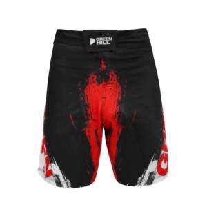 Pantalones Cortos de MMA Blancos de Diseño Personalizado GREEN HILL, Ropa de Poliéster Elástico para Grappling y BJJ para Gimnasio, Sublimados (10535) - Product Image 5