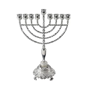 Bougeoirs en métal de couleur argent, or, noir et blanc, pour la maison, l'hôtel et le Restaurant - Product Image 3