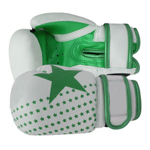 Los últimos guantes de cuero de Pakistán Guantes de entrenamiento de lucha de boxeo Diseño personalizado Guantes de boxeo de la mejor calidad - Product Image 5