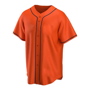 เสื้อเบสบอลพิมพ์ลายซับลิเมชันสำหรับเยาวชนผ้าเจอร์ซีย์ออกแบบได้ตามต้องการ - Product Image 5