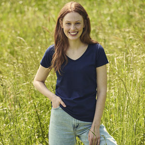 Fruit du métier à tisser T-shirt de couleur pour femme Fruit du métier à tisser M721327-1034 textile - Product Image 1