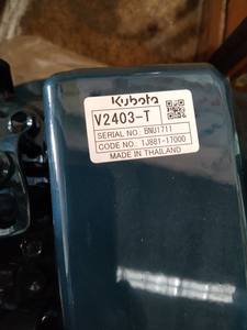Moteur diesel Kubota DC70 - Product Image 2