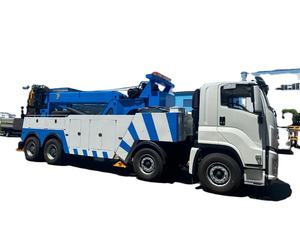 Grúa de Rescate Rotatoria Usada en Excelentes Condiciones, de 30 Toneladas, Diésel, Manual, para Remolcar Autos, en Venta - Product Image 4