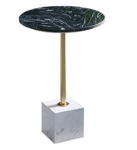 Restaurante Bar Mesa usada Metal Mesa de comedor de metal de mármol superior de alta calidad para la decoración del hotel en casa. - Product Image 5