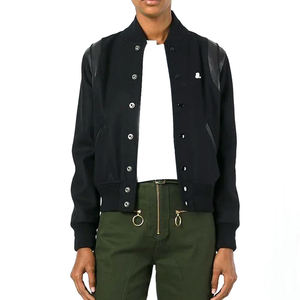 Chaqueta Universitaria de Invierno para Hombre, Nueva, de Alta Calidad, con Cuello Alto, Resistente al Viento, Color y Logotipo Personalizables - Product Image 1