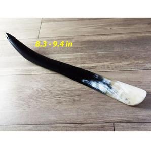 Calzador de Cuerno de Búfalo Ecológico Estilo Ángel, Diseño Artesanal Hecho a Mano en India - Product Image 4