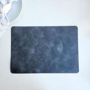 Durable Heat Proof Smell Proof Heavy Duty Genuine Leather <b>Place</b> <b>Mat</b> for Restaurant Use Dining Table Non Slip Casual Decor - Product Image 1