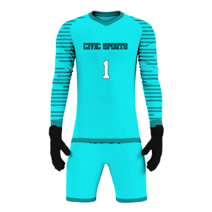 Uniforme de Portero de Fútbol Sublimado con Diseño Personalizado, Conjunto de Uniforme de Portero, Equipación de Portero - Product Image 1