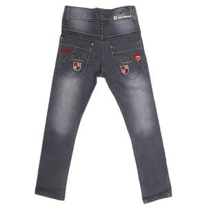 กางเกงยีนส์เด็กผู้ชาย - สีดำ - Product Image 2