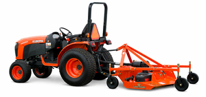 Tractor Cortacésped Kubota ZD1211 Rojo con Tracción en las 4 Ruedas y Alto Nivel de Seguridad - Product Image 4