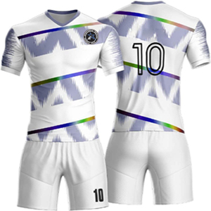 Maillots de football unisexes pour adultes de haute qualité, ensembles de maillots de football, couleurs/logos personnalisés, 100% polyester, fabriqués au Pakistan, entraînement d'équipe - Product Image 1