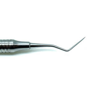 Instrumentos orales Instrumentos periodontales Herramientas de ortodoncia duraderas Sonda dental Sonda escaladora de acero inoxidable - Product Image 6