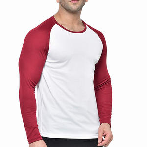 2025 haute qualité hommes à manches longues surdimensionné respirant T-Shirt coton tricoté t-shirts fabriqué au Pakistan T-Shirt pour hommes - Product Image 4