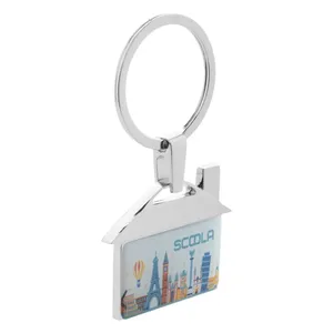 Portachiavi in Metallo Personalizzati per Merchandising Promozionale - Product Image 2