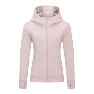 Nouvelle fermeture éclair personnalisée sweats à capuche pour femmes grande taille sweats à capuche pour femmes à bas prix entièrement personnalisation poche latérale du pakistan - Product Image 6