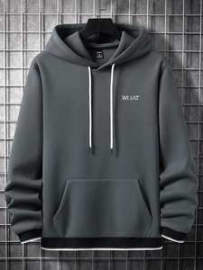 TRENDY Sudadera con capucha transpirable para invierno Cómoda Mezcla de poliéster/algodón Bordado y diseño de cuentas Impreso digital - Product Image 6