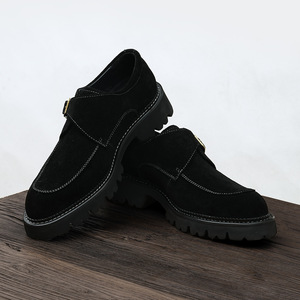 Chaussures de bureau en cuir véritable pour hommes avec semelle extérieure résistante à l'usure et semelle intérieure respirante, chaussures formelles - Product Image 3