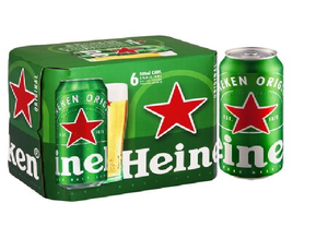 Cerveza Lager Original Heineken de Primera Calidad, Paquete de 24 Latas Slim de 8.5 Oz. Latas al mejor precio - Product Image 4