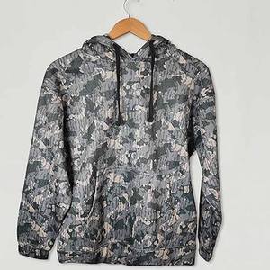 Sweat à capuche zippé Ultimate pour homme 100% coton, méthode de tissage en tricot à motif solide, sweat-shirt polaire grande taille - Product Image 6