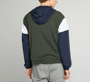 Chaqueta Cortavientos de Nailon Transpirable para Hombre, Talla Grande, Informal, Deportiva, para Exteriores, con Cierre de Cremallera, Estilo Fresco, Impermeable, para Verano - Product Image 6