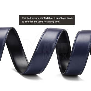 Nueva llegada de cinturones de cuero de diseño OEM personalizados cinturones de cuero genuino personalizados para hombres - Product Image 3
