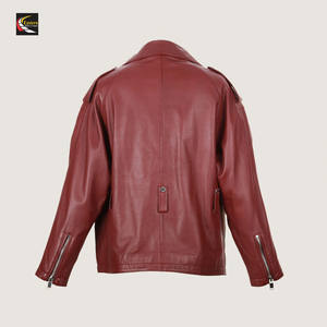 Chaquetas de piel de oveja con patrón de serpiente para hombre de alta calidad fábrica a granel - Product Image 6