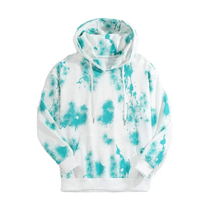 Top Trending Tie Dye Hoodie para hombres Sudaderas con capucha de algodón duradero Venta al por mayor Estilo único sostenible Cómodo Hombres Tie Dye Hoodie - Product Image 1