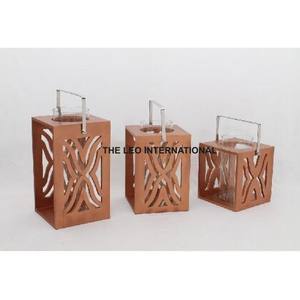 Farol Colgante de Acero Inoxidable y Vidrio, Iluminación para el Hogar de Alta Calidad, Farol Decorativo Brillante y Pulido - Product Image 3