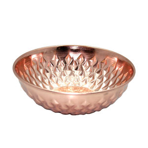 Modern Design Kitchen & Table <b>Top</b> Iron Round Shape Bowl <b>Peach</b> Color Serving Bowl and Decorative Bowls Handmade Bulk - Product Image 6