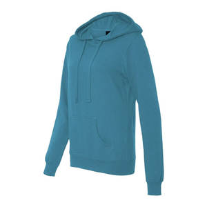 Sudadera con Capucha de Punto para Mujer, Estilo Casual Urbano, con Logotipo Frontal, Forro Polar Grueso para Invierno, Manga Larga, Secado Rápido y Transpirable - Product Image 2