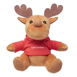 Peluche Personalizzato a Forma di Renna Rudolph, Giocattolo Promozionale - Product Image 3