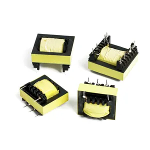 MnZn transformator elektronik magnetik, PQ, ETD core 12V/24V DC frekuensi tinggi untuk penerangan LED