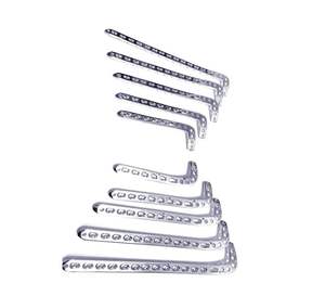 Veterinaria 3,5mm LCP Anterolateral Distal Tibia Plate Lote de 10 piezas Implantes quirúrgicos ortopédicos - Product Image 1