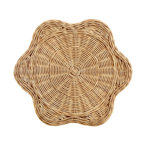 Table d'appoint en rotin élégante en forme de fleur, table d'appoint en rotin au charme et à la chaleur, meilleur choix pour la décoration intérieure en provenance du Vietnam - Product Image 5